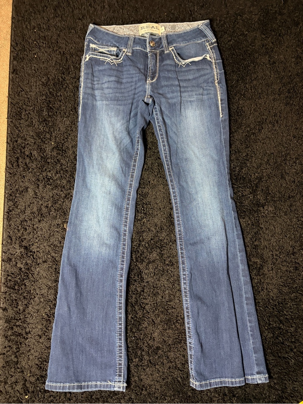 Ariat Medium Blue Flare Jeans